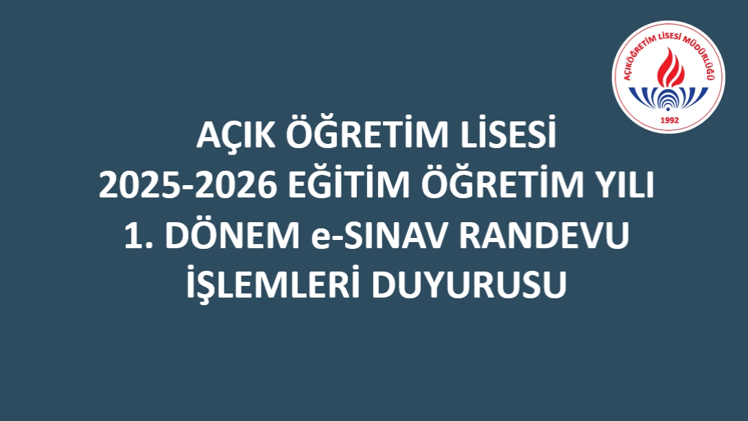 ÖNEMLİ DUYURU